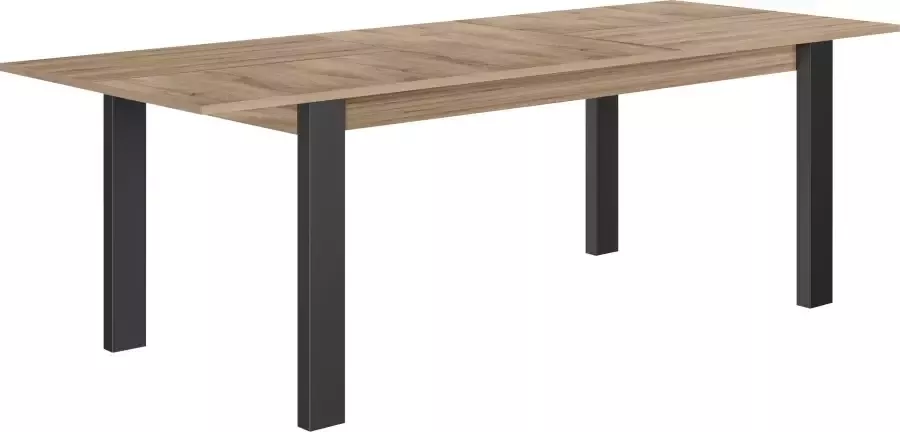 Gami Uitschuifbare eettafel Clive- 6 tot 10 personen eikdecor - Foto 5