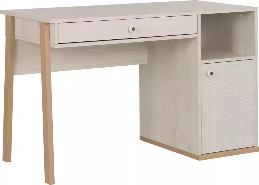Gami Kinderbureau Alika Bureau voor tieners bureau met extra opbergruimte - Foto 3