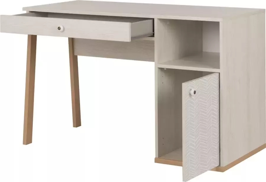 Gami Kinderbureau Alika Bureau voor tieners bureau met extra opbergruimte - Foto 5