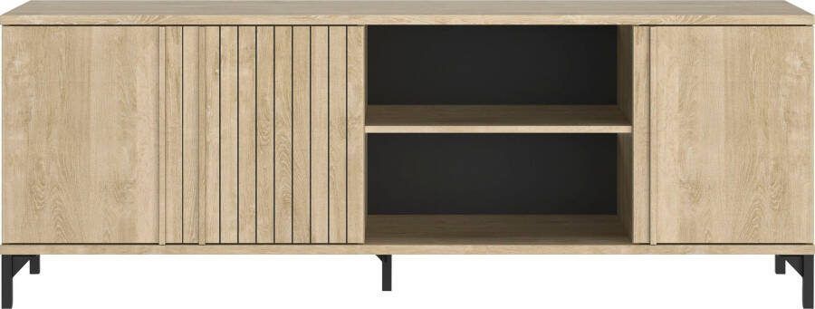 Gautier Diagone Faro tv meubel van 180cm in blonde eik - Foto 3