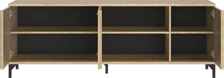 Gautier Diagone Faro tv meubel van 180cm in blonde eik - Foto 4