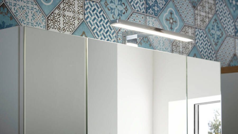 GERMANIA Badkamerserie Torrance Wastafelonderkast spiegelkast met verlichting hoge kast (3-delig) - Foto 12