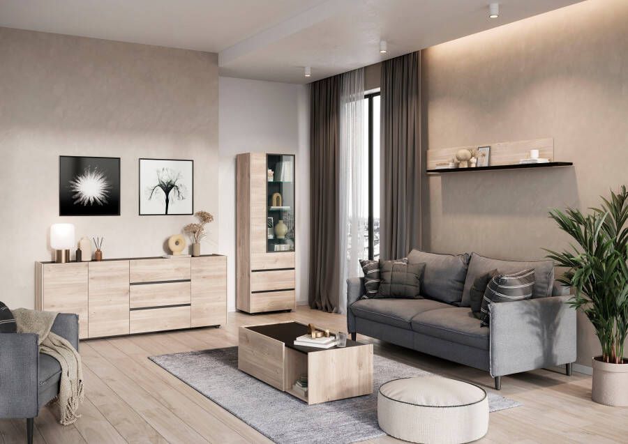 GERMANIA Dressoir Cantoria Soft-closefunctie bij deuren en laden greeploos design - Foto 4