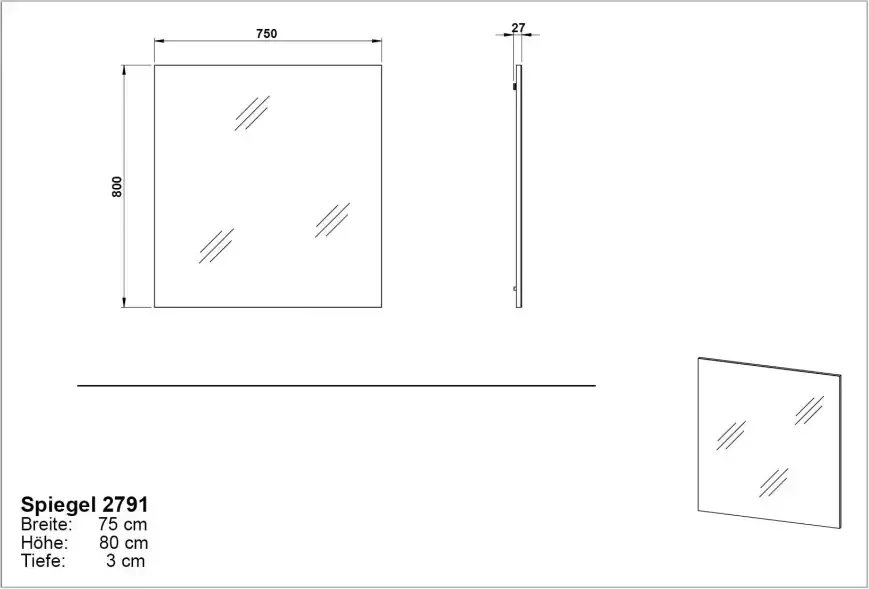 Home24 Spiegel California Germania - Foto 3