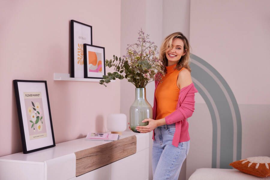 Goebel Tafelvaas Silverstone Vaas van glas hoogte ca. 34 cm (1 stuk) - Foto 3