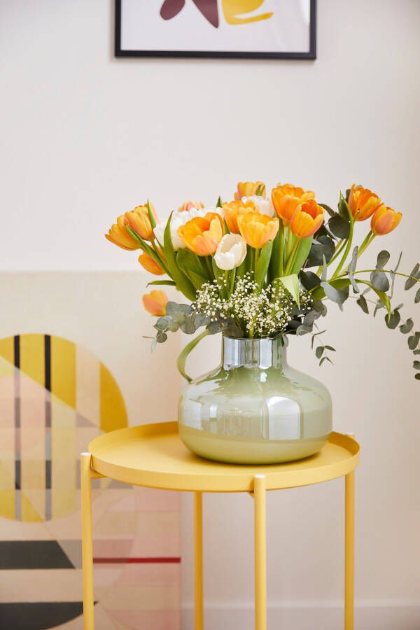 Goebel Tafelvaas Silverstone Vaas van glas hoogte ca. 20 cm (1 stuk)