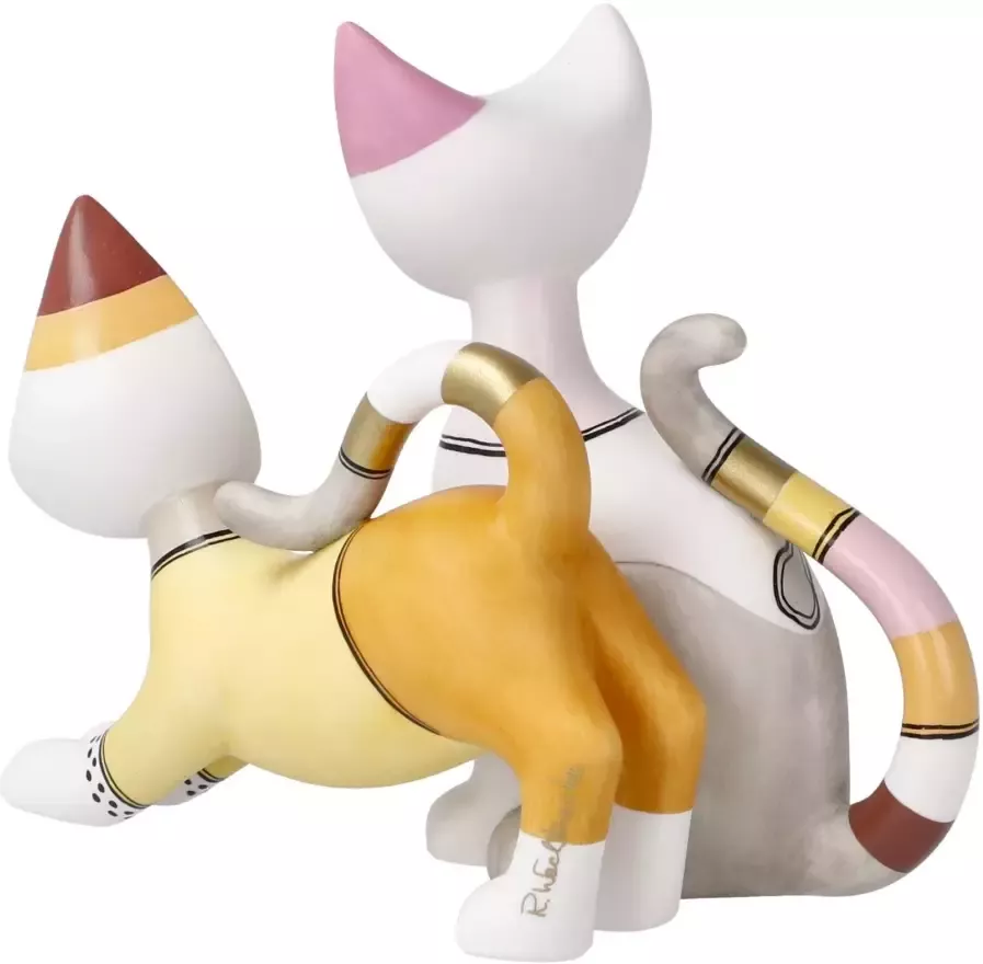 Goebel Verzamelfiguur Rosina Wachtmeister kattenwereld Rosina Wachtmeister Katten Sara en Sereno