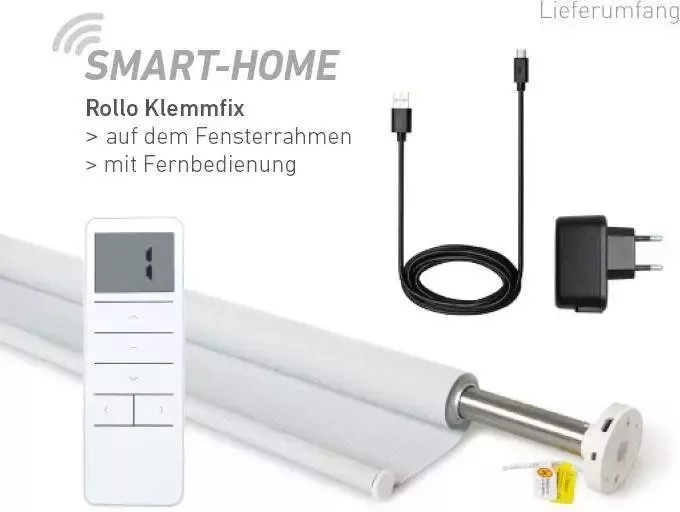 Good Life Elektrisch rolgordijn Vau Smart Home met afstandsbediening (4 stuks) - Foto 2