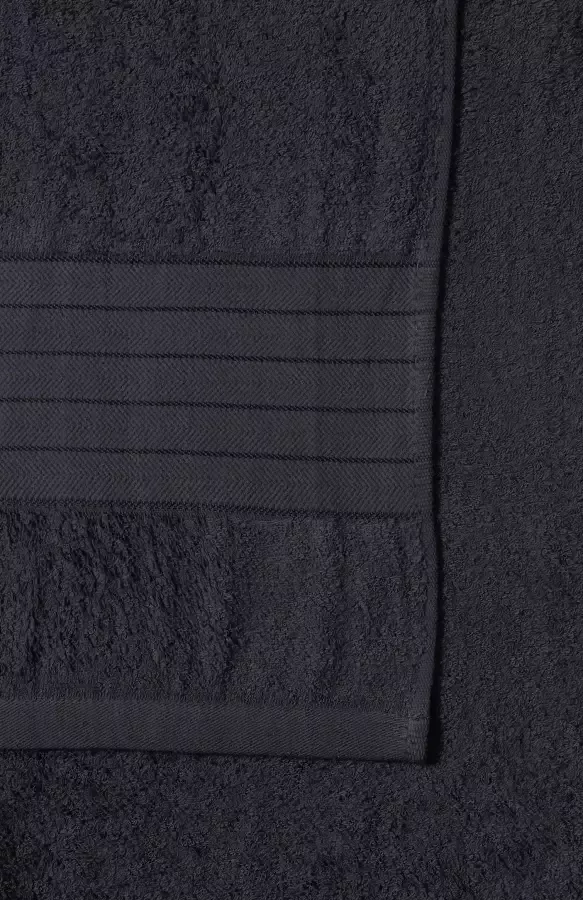 Good morning Handdoeken Uni met een mooie rand (4 stuks) - Foto 3