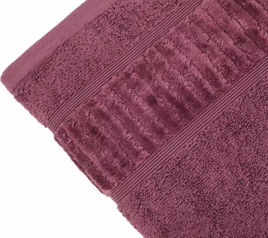 Gözze Handdoeken Uni bio badstof als set bio-katoen pastel kleuren met geschoren randdessin (2 stuks)