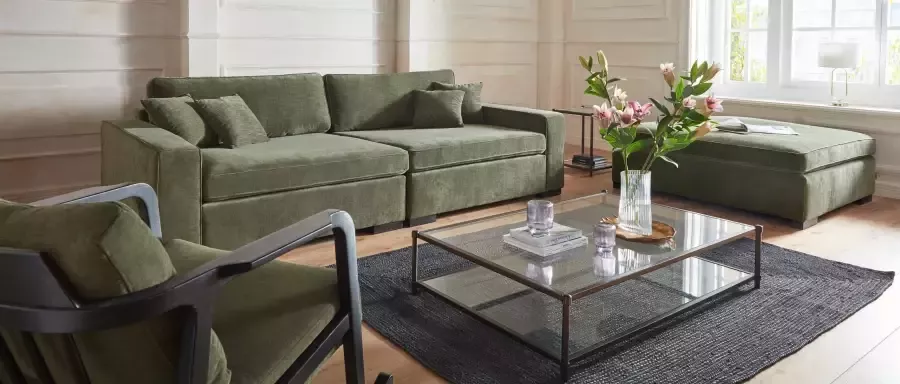 Home affaire 2-zitsbank Skara XXL Loungebank XXL met binnenveringsinterieur in vele overtrekkwaliteiten - Foto 11