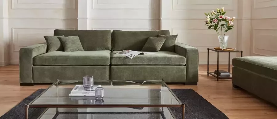 Home affaire 2-zitsbank Skara XXL Loungebank XXL met binnenveringsinterieur in vele overtrekkwaliteiten - Foto 10