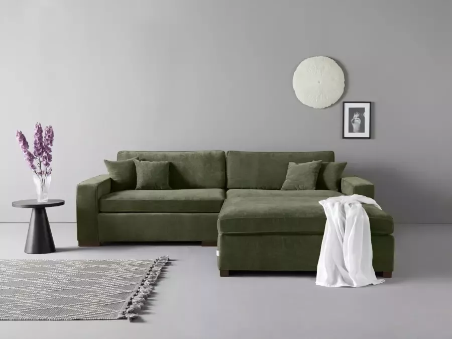 Home affaire 2-zitsbank Skara XXL Loungebank XXL met binnenveringsinterieur in vele overtrekkwaliteiten - Foto 3