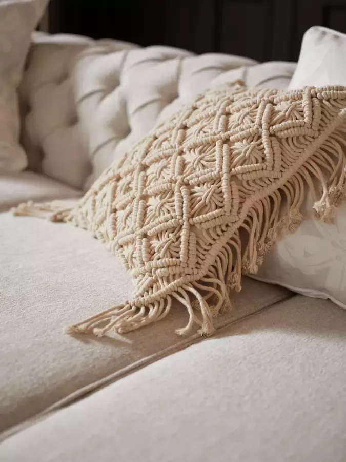 Home affaire Chesterfield-bank Kalina klassieke chesterfield knoopdetails zeer hoogwaardige afwerking - Foto 6