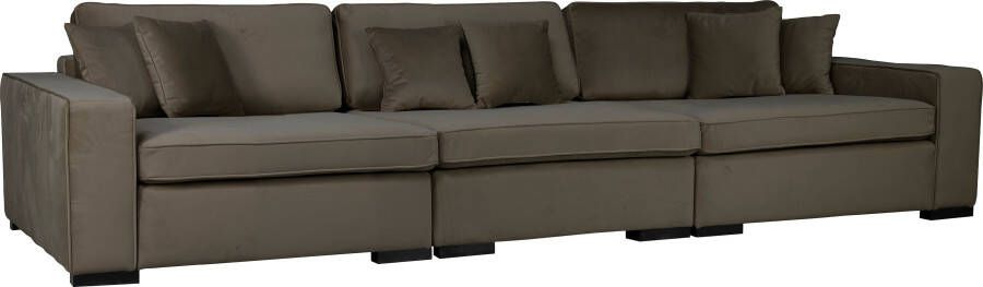 Home affaire 3-zitsbank Skara Loungebank met binnenveringsinterieur in vele overtrekkwaliteiten - Foto 2