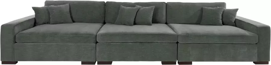 Home affaire 3-zitsbank Skara XXL Loungebank XXL met binnenveringsinterieur in vele overtrekkwaliteiten - Foto 8