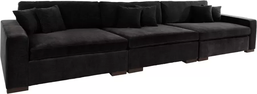 Home affaire 3-zitsbank Skara XXL Loungebank XXL met binnenveringsinterieur in vele overtrekkwaliteiten - Foto 7