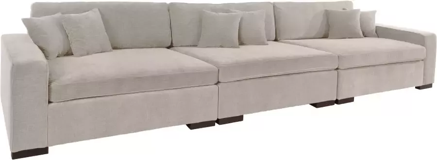 Home affaire 3-zitsbank Skara XXL Loungebank XXL met binnenveringsinterieur in vele overtrekkwaliteiten - Foto 7