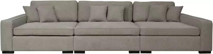 Home affaire 3-zitsbank Skara XXL Loungebank XXL met binnenveringsinterieur in vele overtrekkwaliteiten - Foto 3