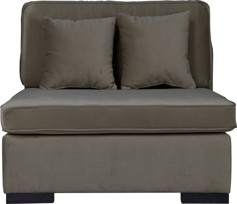 Home affaire Bank-middenelement Skara Module voor zelf samenstellen in vele stofkwaliteiten