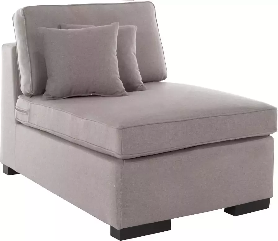 Home affaire Bank-middenelement Skara XXL Module XXL voor zelf samenstellen in vele stofkwaliteiten - Foto 2