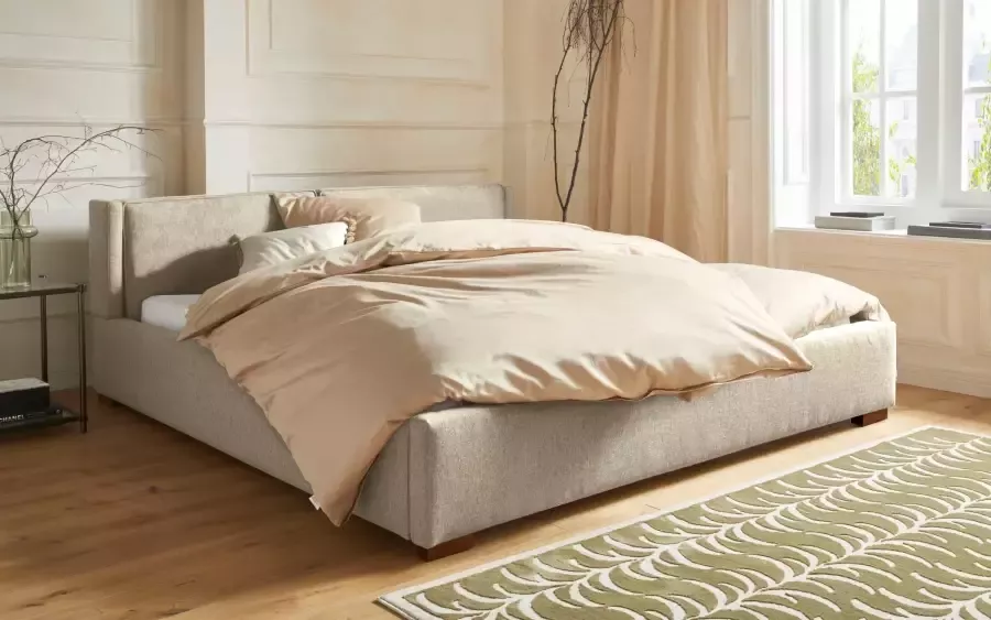 Home affaire Gestoffeerd bed Annera kussenvulling met veren Inclusief lattenbodem ligoppervlak 140 of 180 cm kiesbaar - Foto 3