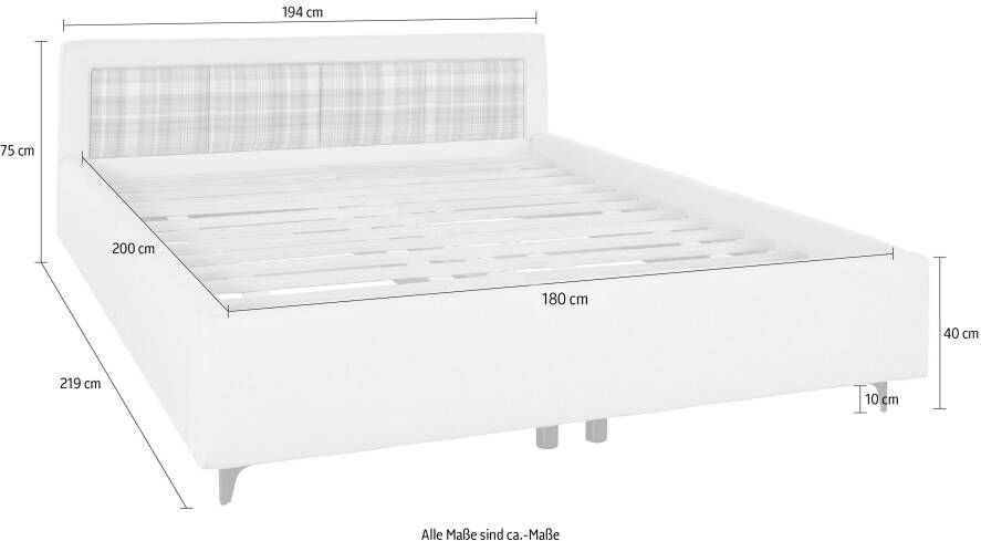 Guido Maria Kretschmer Home&Living Gestoffeerd bed Scotland - Foto 3