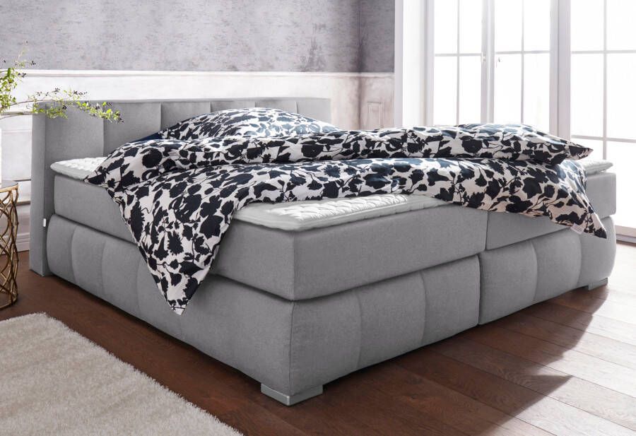 Home affaire Boxspring Chelles incl. matrastopper in xxl- extra lang 220 cm onderbak met elegante welving - Foto 2