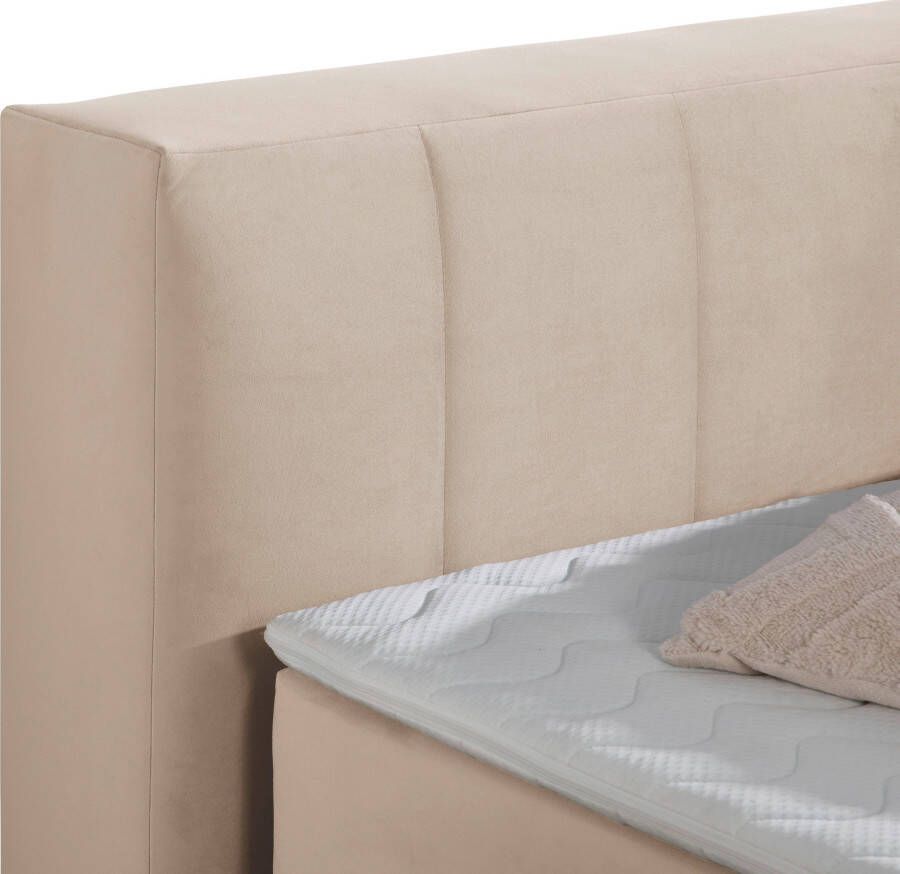 Home affaire Boxspring Chelles incl. koudschuim matrastopper in 5 breedtes en 3 matrastypes