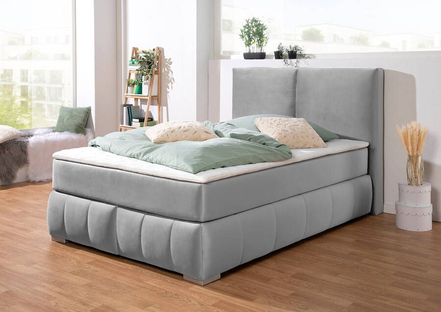 Home affaire Boxspring Wehma incl. matrastopper voor 3 verschillende matrassen ook in fluwelen stof - Foto 6