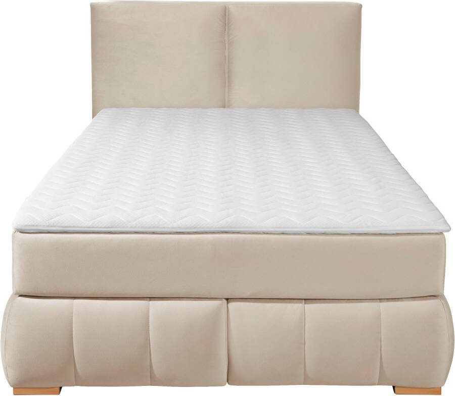 Home affaire Boxspring Wehma incl. matrastopper voor 3 verschillende matrassen ook in fluwelen stof - Foto 12