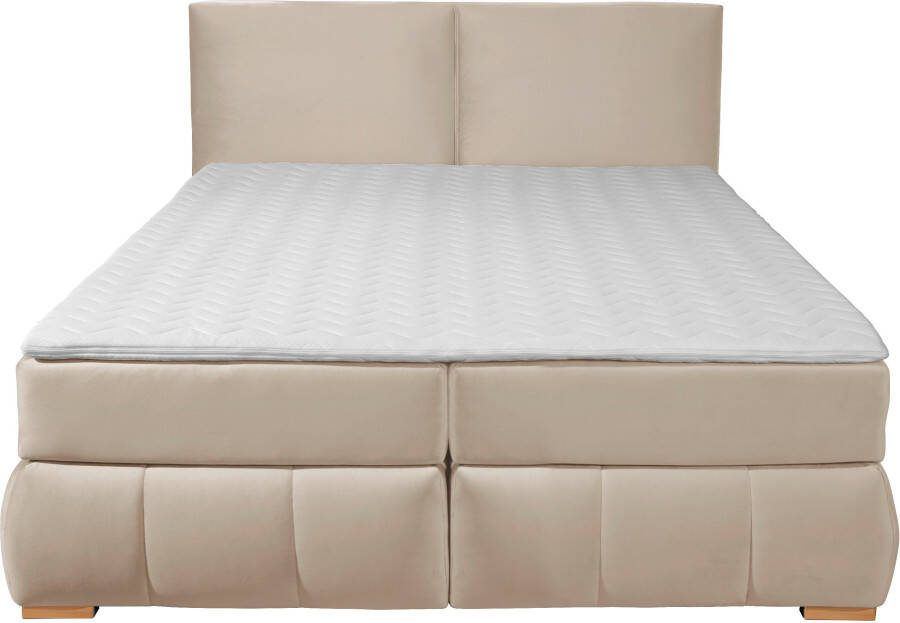 Home affaire Boxspring Wehma incl. matrastopper voor 3 verschillende matrassen ook in fluwelen stof - Foto 12