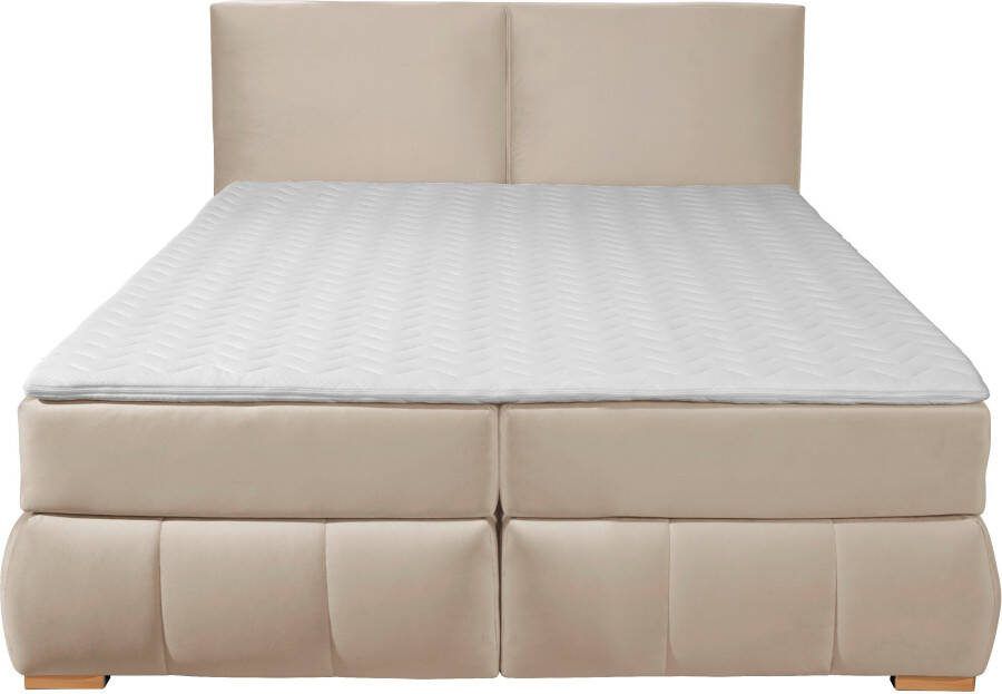 Home affaire Boxspring Wehma incl. matrastopper voor 3 verschillende matrassen ook in fluwelen stof - Foto 12