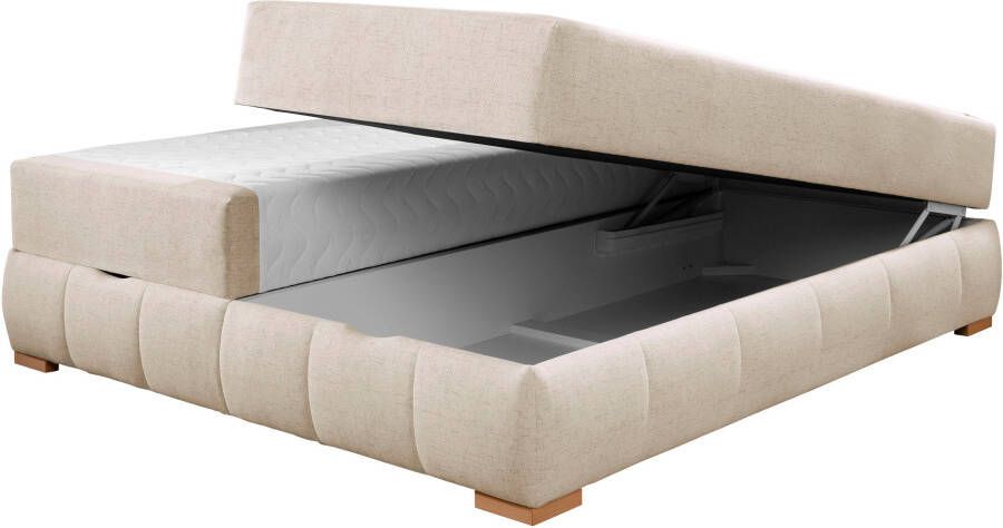 OTTO Boxspring Wehma zonder hoofdbord inclusief matrastopper en bedlade - Foto 8