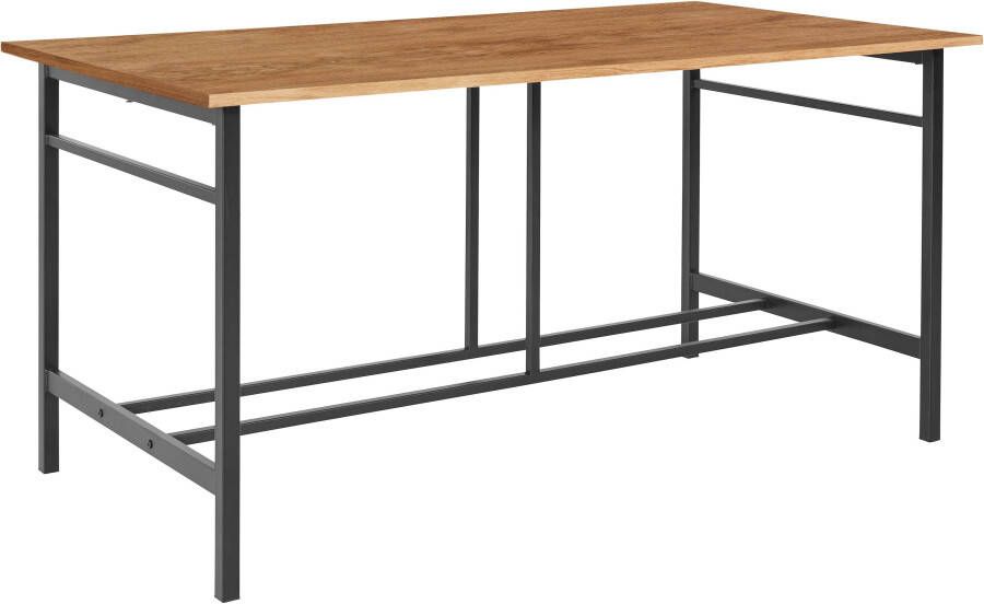 Home affaire Eettafel Sare met echt houtfineer van eiken - Foto 3