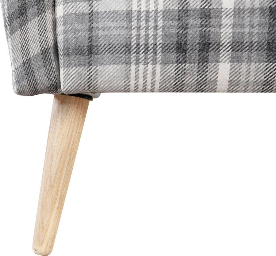 Home affaire Fauteuil Charles oorfauteuil groot en gezellig in een modern design - Foto 3