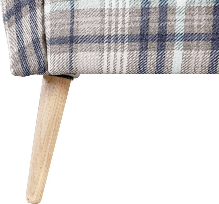 Home affaire Fauteuil Charles oorfauteuil groot en gezellig in een modern design - Foto 2