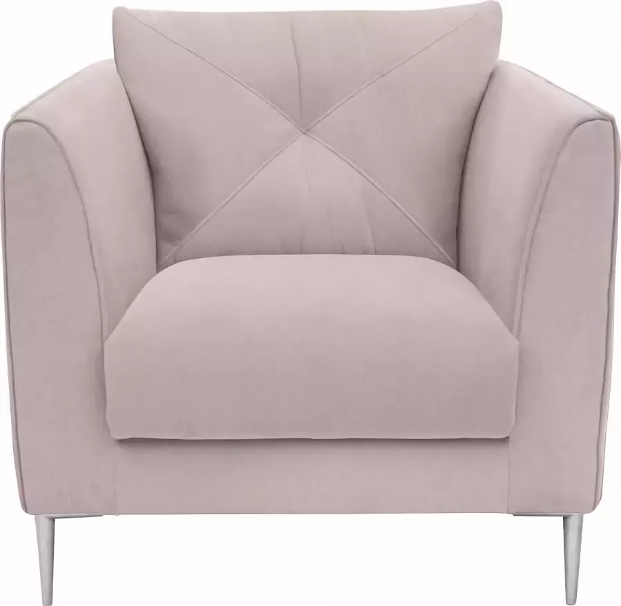 TRENDMANUFAKTUR Fauteuil Lille loungestoel