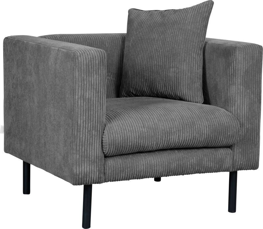 Guido Maria Kretschmer Home&Living Fauteuil Lillibeth Cocktailsessel Sierkussen als tweezijdig te gebruiken kussen 45x45 cm in fluwelige look of cord - Foto 6