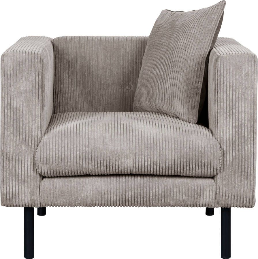 Guido Maria Kretschmer Home&Living Fauteuil Lillibeth Cocktailsessel Sierkussen als tweezijdig te gebruiken kussen 45x45 cm in fluwelige look of cord - Foto 2