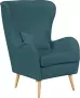 Guido Maria Kretschmer Home&Living Fauteuil Sallito in 6 stofkwaliteiten fauteuil bxdxh: 76x85x109 cm ook in microvezel - Thumbnail 2