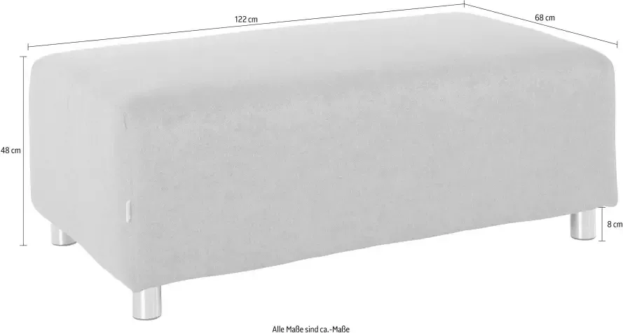 Home affaire Hocker Györ democratichome editie passend bij de hoekbank 'györ' - Foto 2