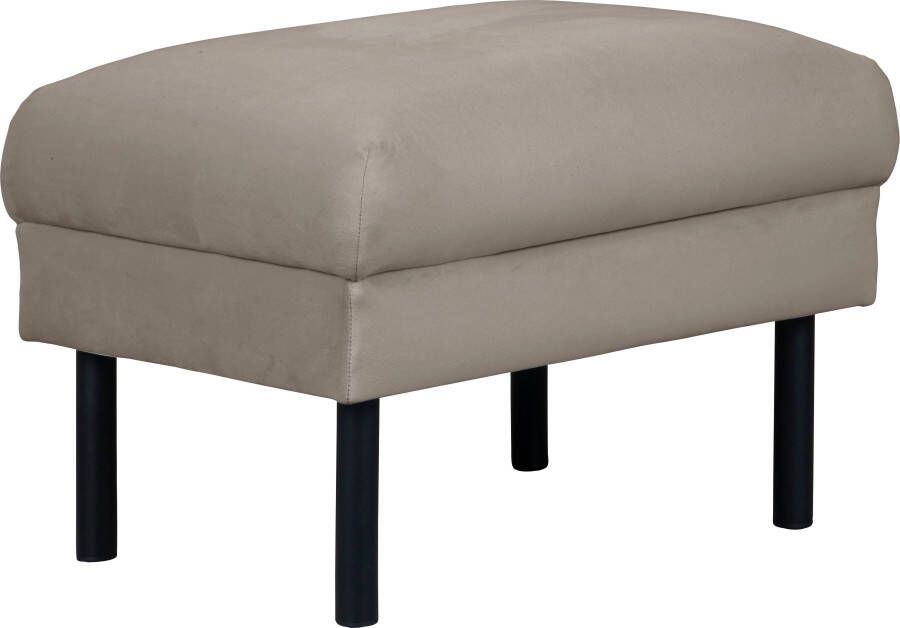 Home affaire Hocker Lillibeth poef zitzak afmetingen B D H: 64 50 48 cm passend bij de lillibeth-serie ook in ribfluweel en fluwelen look - Foto 5