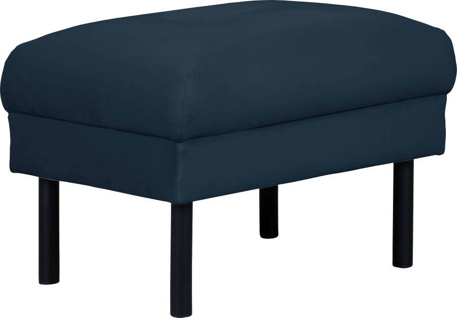 Home affaire Hocker Lillibeth poef zitzak afmetingen B D H: 64 50 48 cm passend bij de lillibeth-serie ook in ribfluweel en fluwelen look - Foto 4