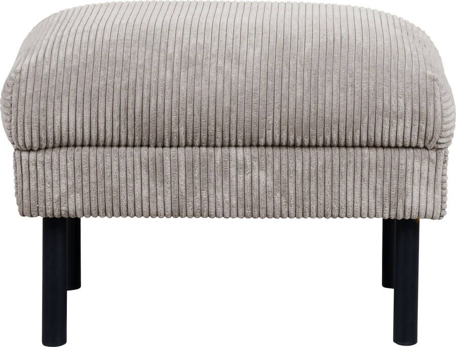 Home affaire Hocker Lillibeth poef zitzak afmetingen B D H: 64 50 48 cm passend bij de lillibeth-serie ook in ribfluweel en fluwelen look - Foto 2