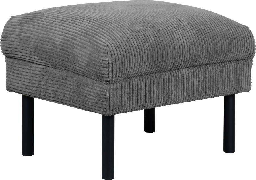 Home affaire Hocker Lillibeth poef zitzak afmetingen B D H: 64 50 48 cm passend bij de lillibeth-serie ook in ribfluweel en fluwelen look - Foto 5