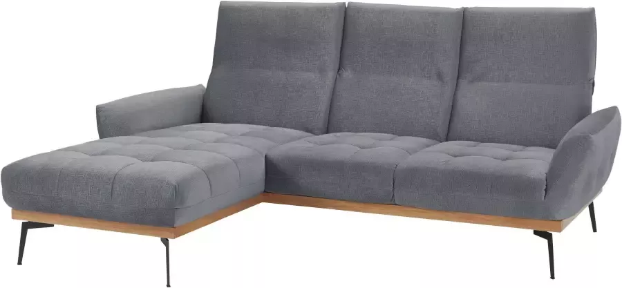Exxpo sofa fashion Hoekbank Palic incl. rugverstelling comfortabel elegant breedte 245cm L-vorm - Foto 3