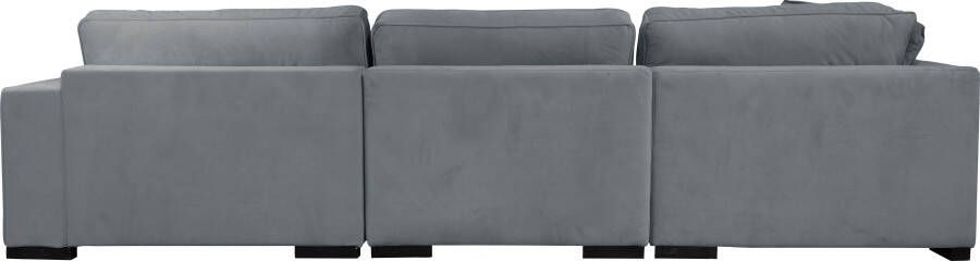 Home affaire Ottomane Skara L-vorm Loungebank met binnenveringsinterieur in vele overtrekkwaliteiten - Foto 3