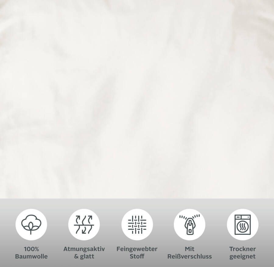 Guido Maria Kretschmer Home&Living Beddengoed Mila in 135x200 155x220 of 200x200 cm Mako-satin beddengoed van katoen effen beddengoed - Foto 2