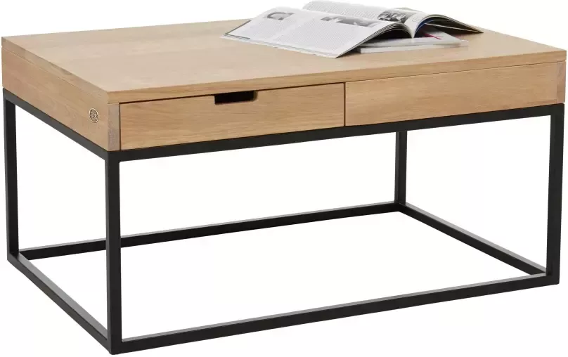 Home affaire Salontafel Rava in 2 afmetingen van massief eiken - Foto 17